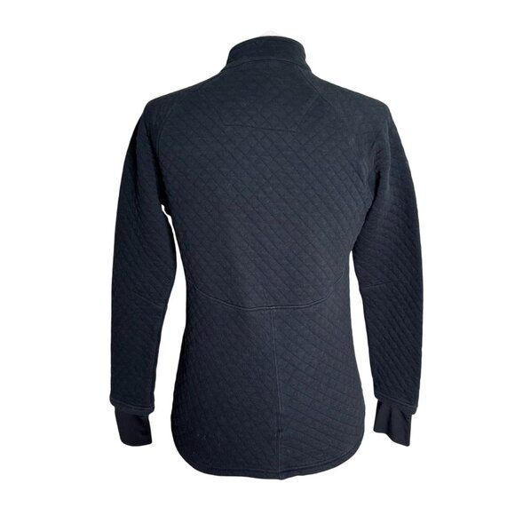 Vegas Golden Knights Quilted Full Zip Jacket Medium Black Pockets Embroidered - Picture 4 of 6